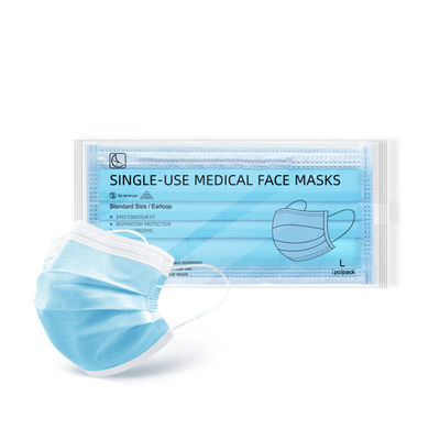 99% BFE Disposable Medical Mask Odorless 3 Ply Eco Friendly Personal Care Face Mask
