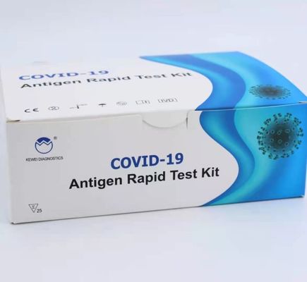 Nasal Swab Covid-19 Antigen Test Kit OEM 91.08% Clinical Sensitivity