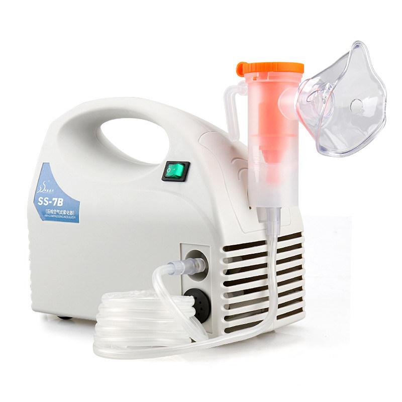 Hospital Air Compressing Nebulizer , Ss7b Mist Breathing Machine Large