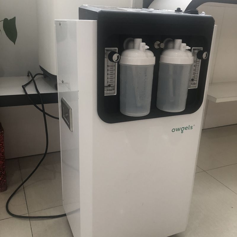 10 LMP High Purity Oxygen Concentrator 0.05MPA With Humidifier Bottle / Nebulization