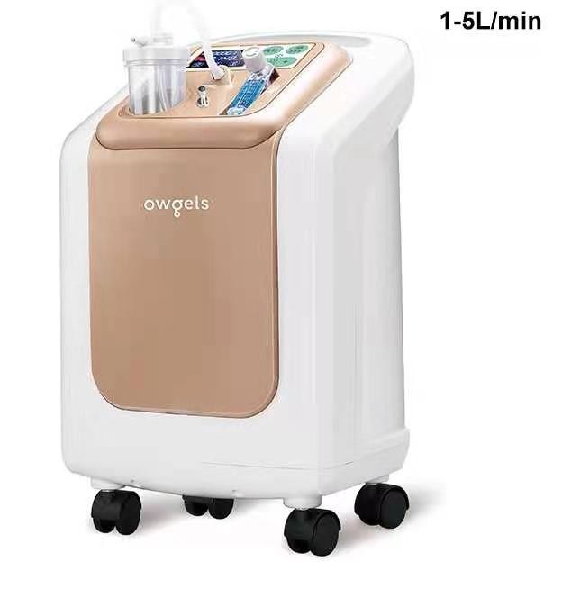 Medical 5 LPM Portable Oxygen Concentrator 96% High Purity