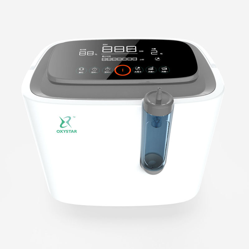 1-7l Adjustable Portable CE Medical Oxygen Concentrator Home Use