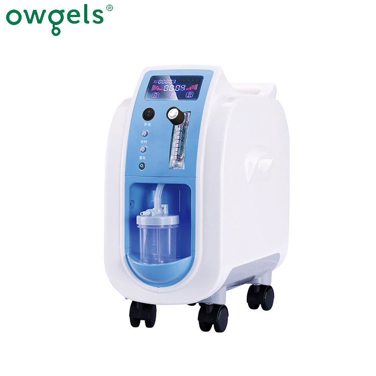 Plastic Low Noise Owgels Oxygen Concentrator 3l High Flow Home Use