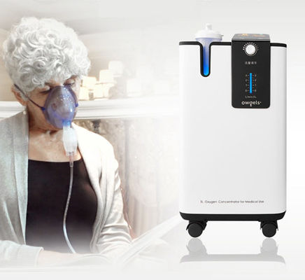 Medical 93% 5 Liter Oxygen Concentrator With LCD Screen Molecular Sieve