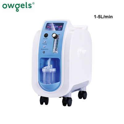 96% Purity Owgels Portable Oxygen Concentrator 5 Liter For Home Use