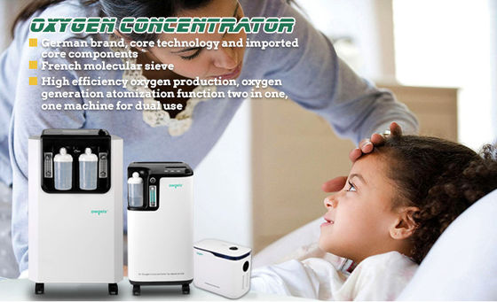 Healthcare Medical Grade Oxygen Concentrator , 93% Purity Home Use Oxygen Concentrator