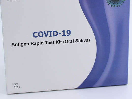 OEM Covid-19 Antigen Rapid Test Kit Pharyngeal Test with White Purple box
