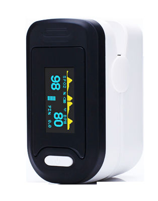 Blood Oxygen Sensor Silicone 30bpm Spo2 Fingertip Pulse Oximeter