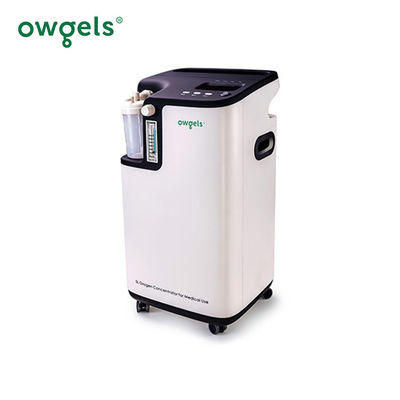 Plastic White 350va 5l Medical Oxygen Concentrator With Intelligent Alarm System