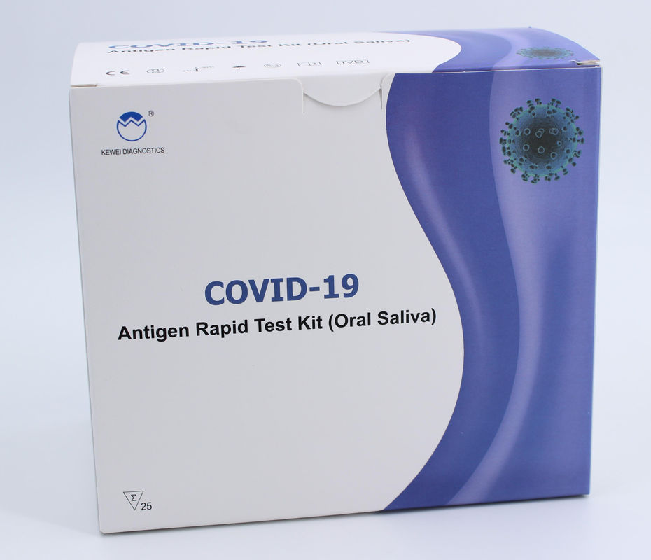 Oral Saliva Test Covid-19 Antigen Rapid Test Kit 95% Sensitivity One Step Test