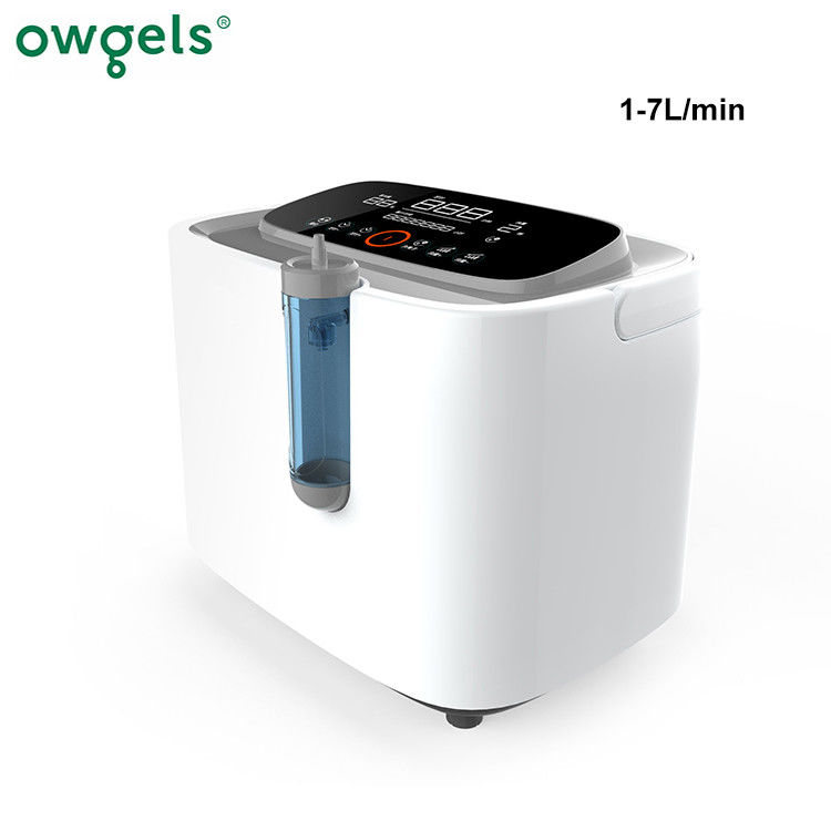 White 7l Adjustable Household 1l Oxygen Concentrator Full Intelligent